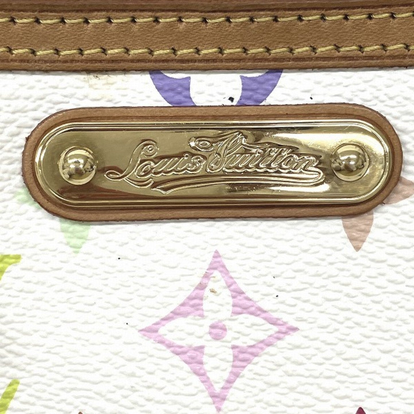 Louis Vuitton Milla  Canvas Clutch Bag