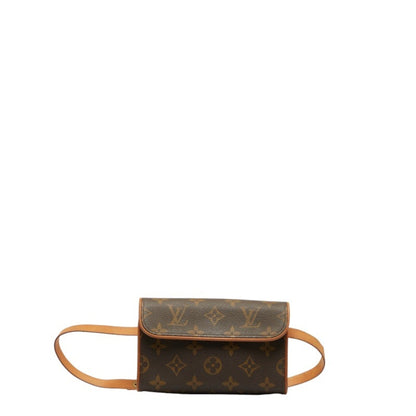 Louis Vuitton Pochette Florentine  Canvas Clutch Bag