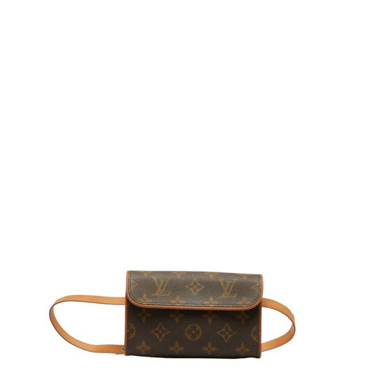 Louis Vuitton Pochette Florentine  Canvas Clutch Bag