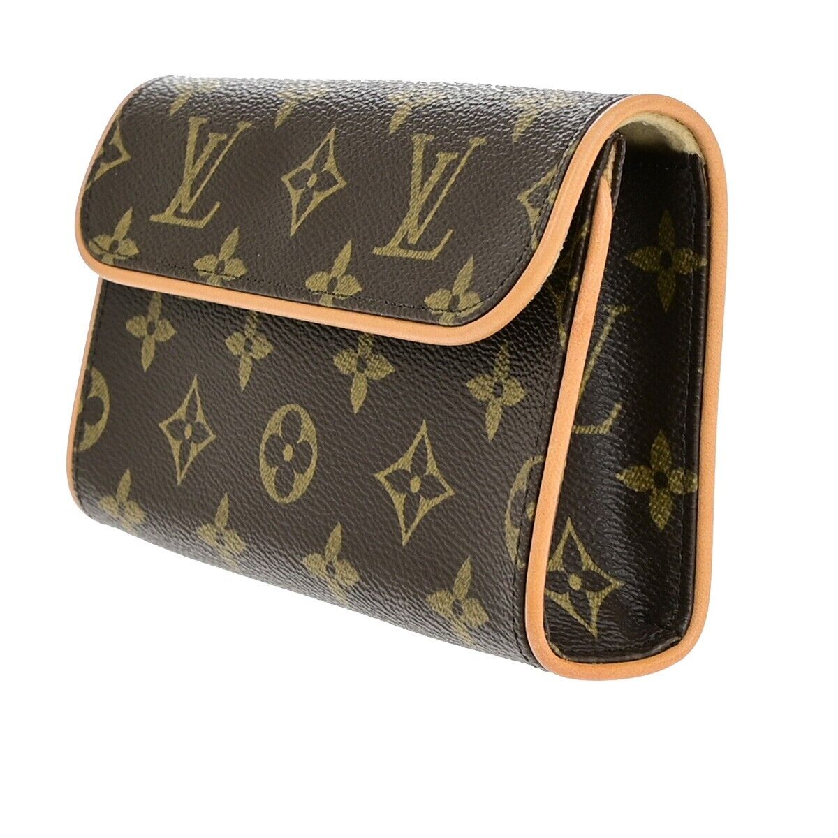 Louis Vuitton Pochette Florentine  Canvas Clutch Bag