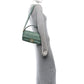 Amelia Nappa FF 1974 Embossed Baguette Menta
