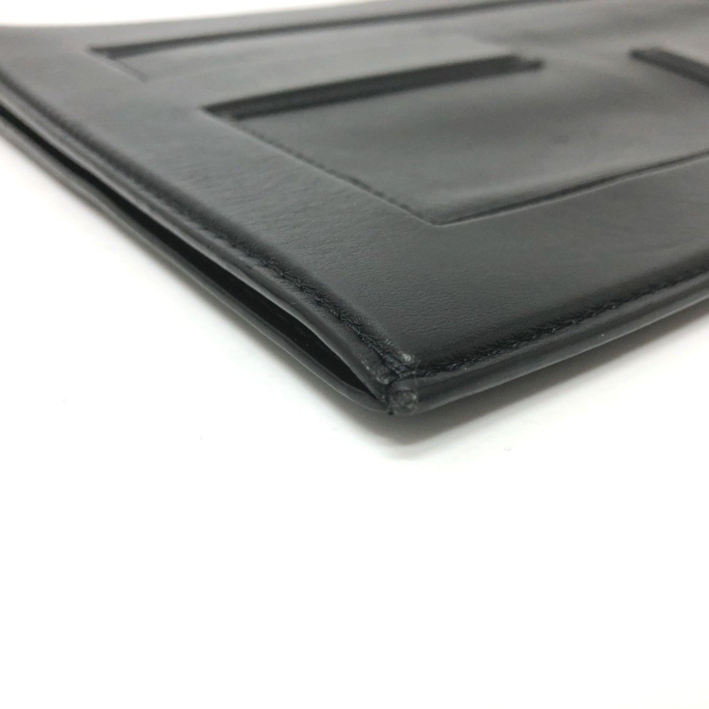 Fendi  Leather Clutch Bag (Pre-Owned)