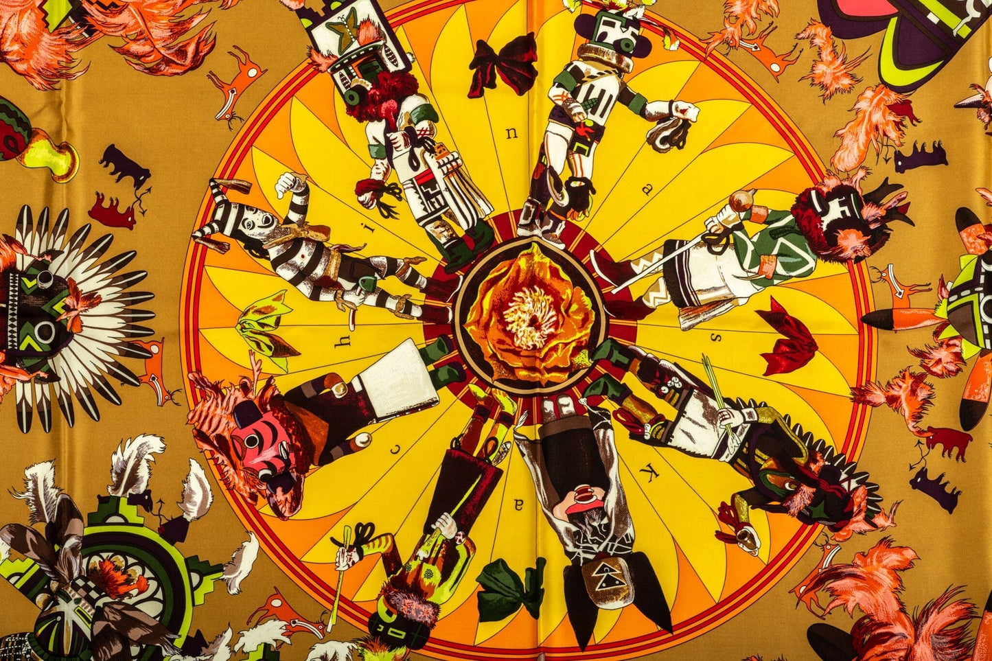 Hermes Kachinas Scarf