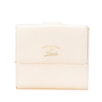 Gucci Double Hook Leather Wallet