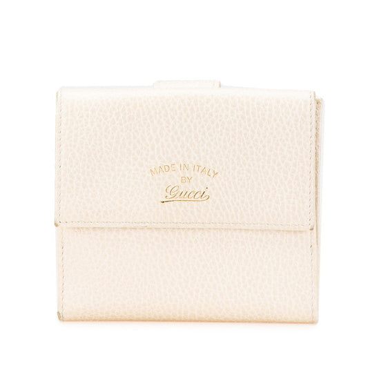 Gucci Double Hook Leather Wallet