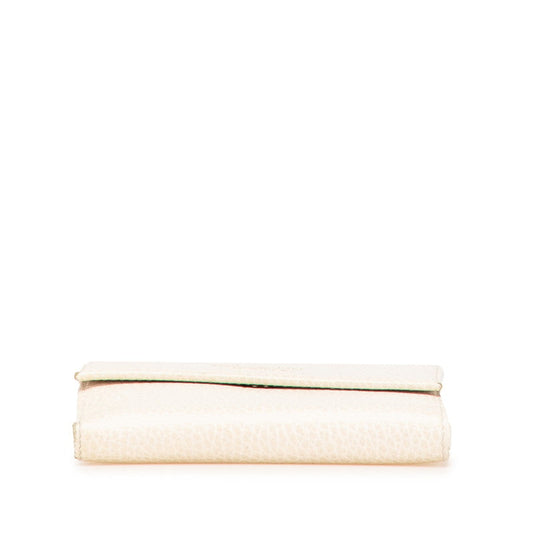 Gucci Double Hook Leather Wallet