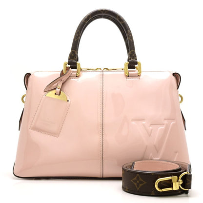 Louis Vuitton Miroir Patent Leather Rose Ballerine Pink 2WAY Bag