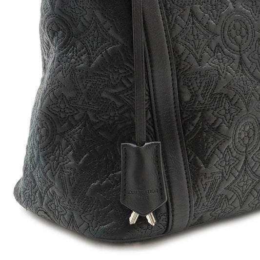 Louis Vuitton Monogram Antia Ixia MM Tote Bag Handbag Noir Black