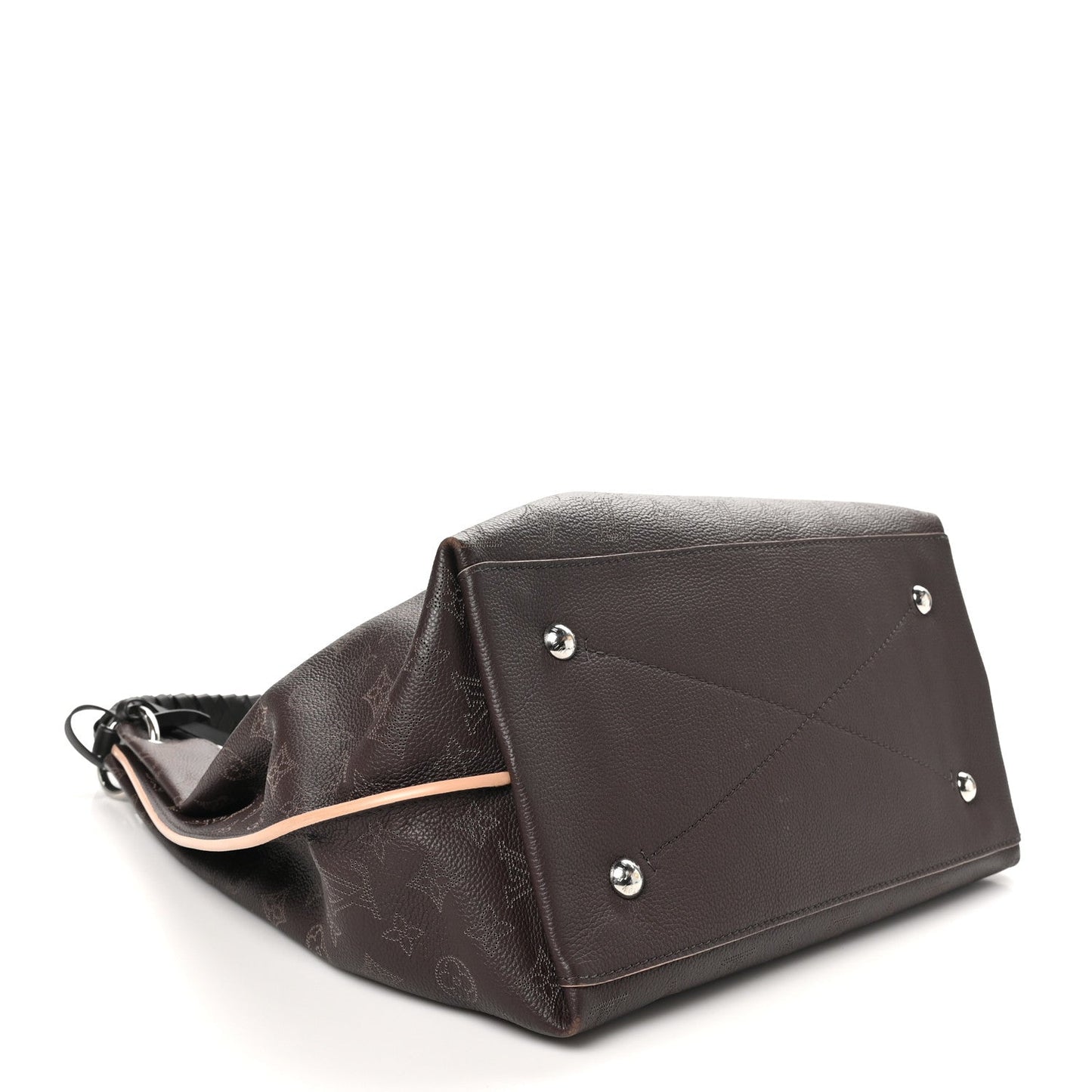 Louis Vuitton Mahina Carmel Hobo Chocolate