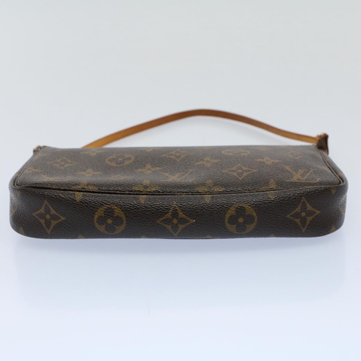 Louis Vuitton Pochette Accessoire  Canvas Clutch Bag