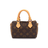 Louis Vuitton Monogram Nano Speedy 2Way Hand Shoulder Bag