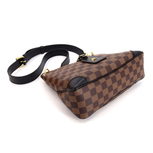 Louis Vuitton Damier Odeon NM PM Shoulder Bag Ebene Gold Hardware