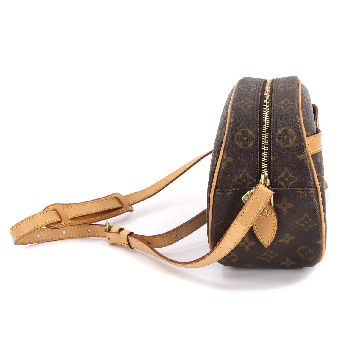 Louis Vuitton Monogram Blois Shoulder Bag Brown Crossbody