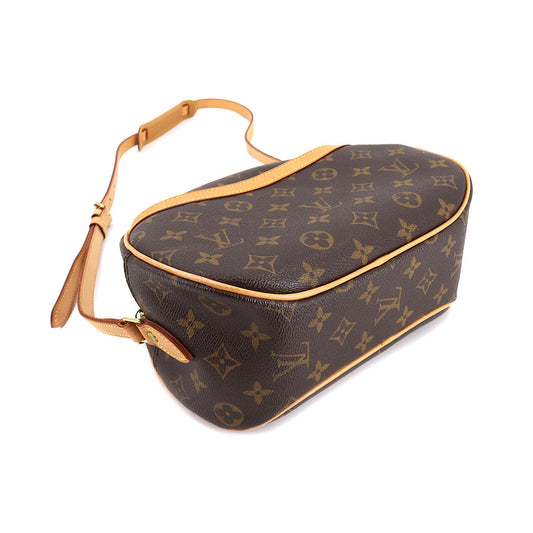 Louis Vuitton Monogram Blois Shoulder Bag Brown Crossbody