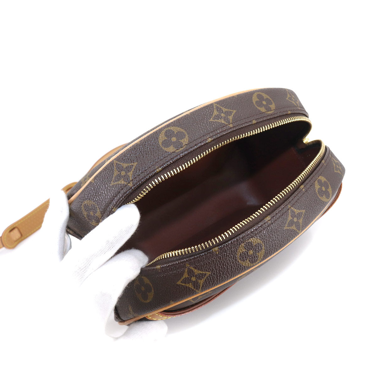 Louis Vuitton Monogram Blois Shoulder Bag Brown Crossbody