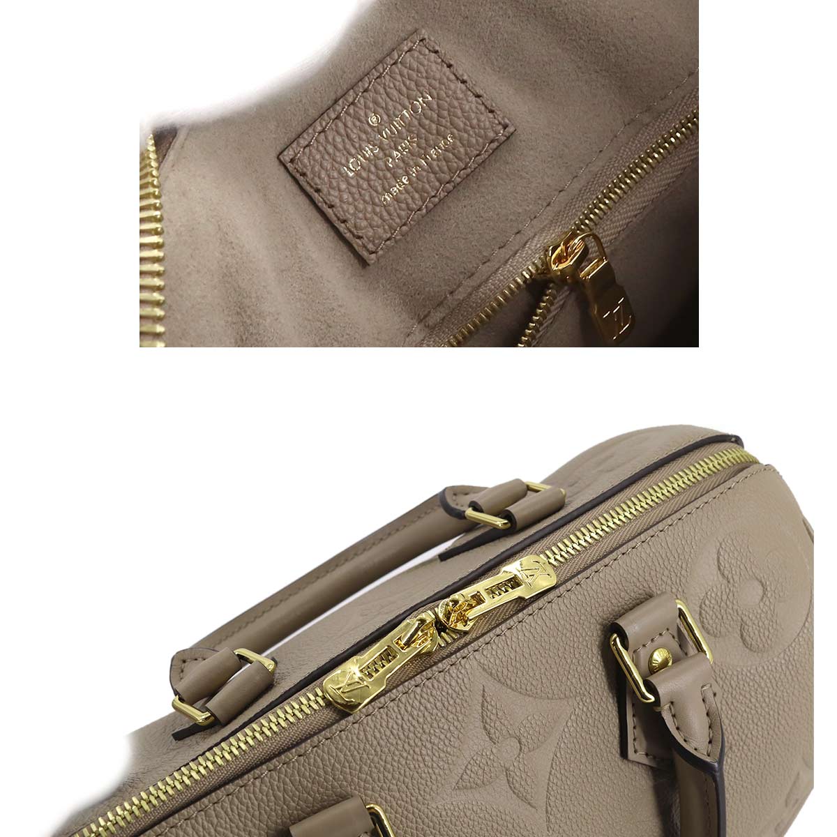 Louis Vuitton Monogram Implant Speedy Bandouliere 25 2Way Shoulder Bag