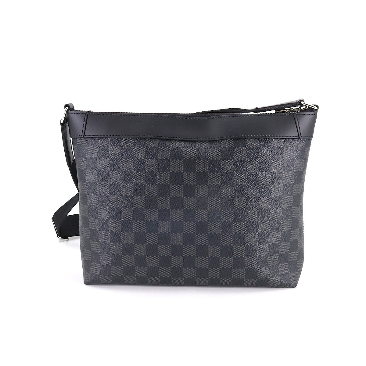 Louis Vuitton Damier Graphite Mick PM NM Shoulder Bag Black Gray