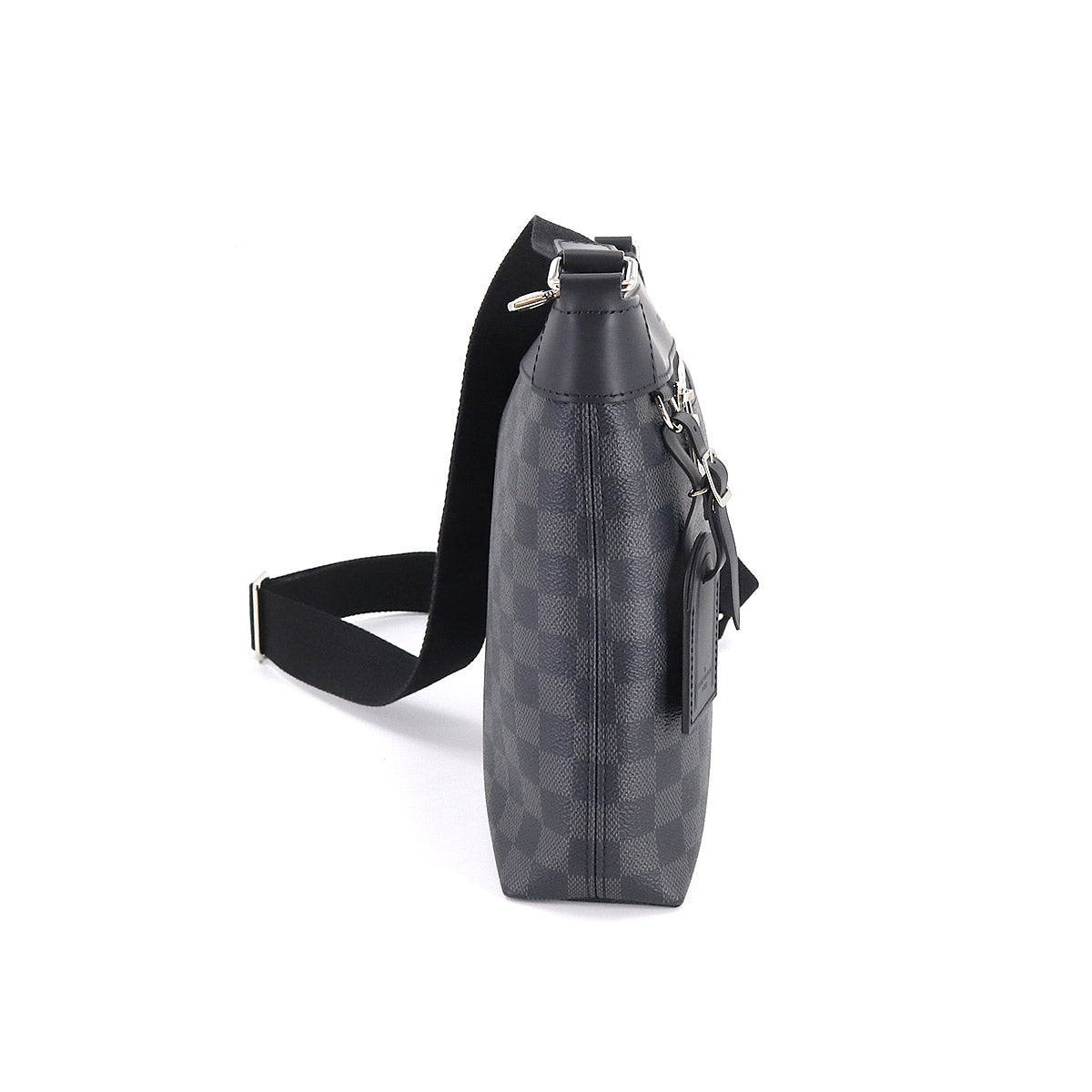 Louis Vuitton Damier Graphite Mick PM NM Shoulder Bag Black Gray