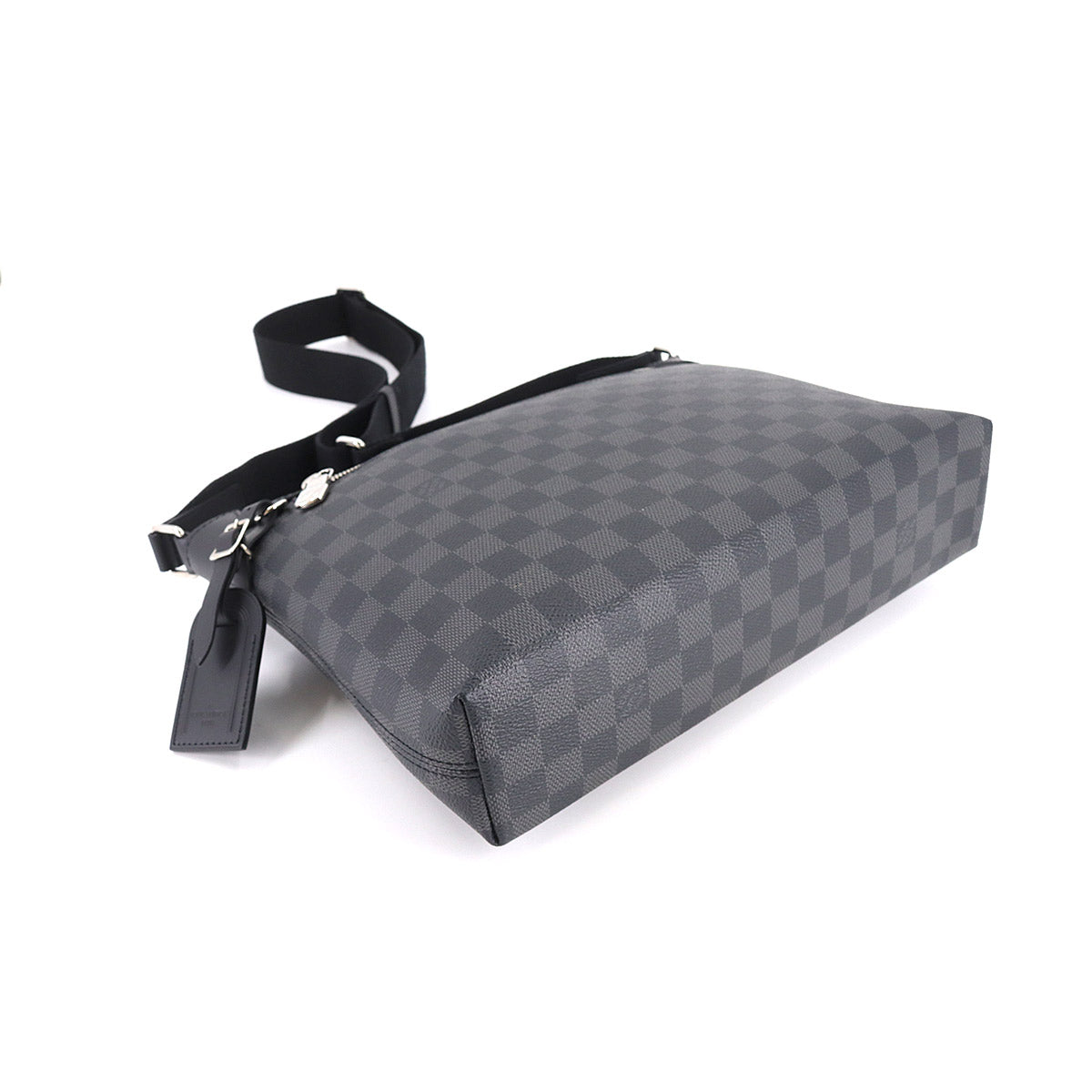 Louis Vuitton Damier Graphite Mick PM NM Shoulder Bag Black Gray