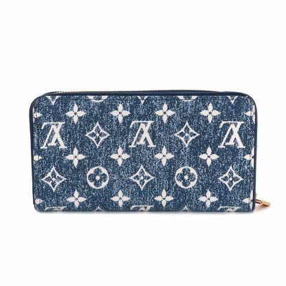 Louis Vuitton Monogram Jacquard Denim Zippy Wallet