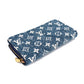 Louis Vuitton Monogram Jacquard Denim Zippy Wallet