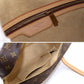 Louis Vuitton Monogram Cite GM Shoulder Bag Brown
