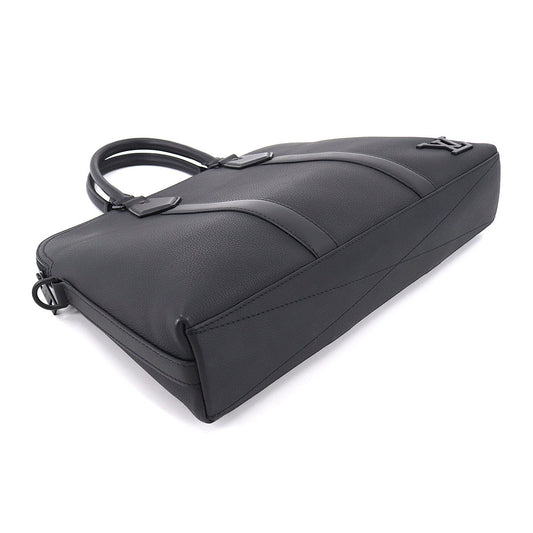 Louis Vuitton Aerogram Takeoff Briefcase 2Way Shoulder Bag Leather