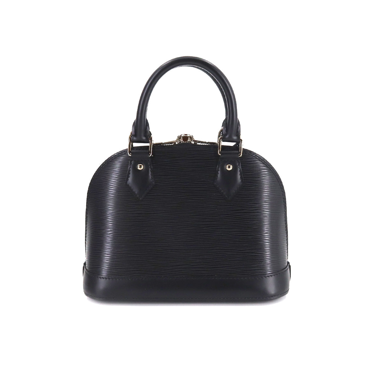 Louis Vuitton Epi Alma BB 2Way Shoulder Bag Leather Noir Black