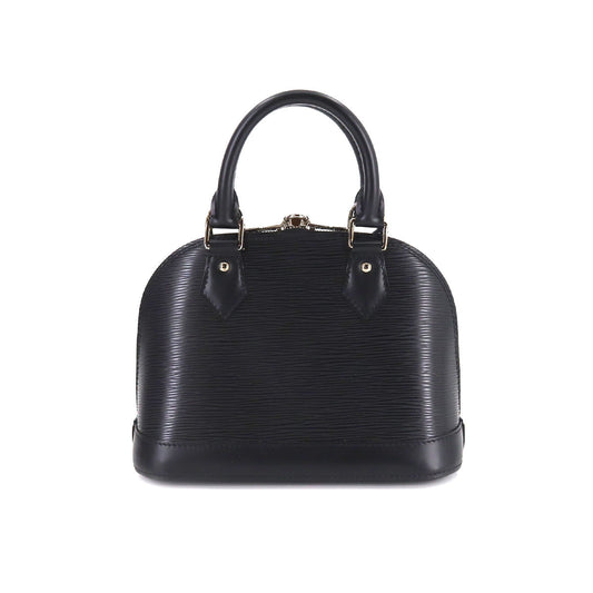 Louis Vuitton Epi Alma BB 2Way Shoulder Bag Leather Noir Black