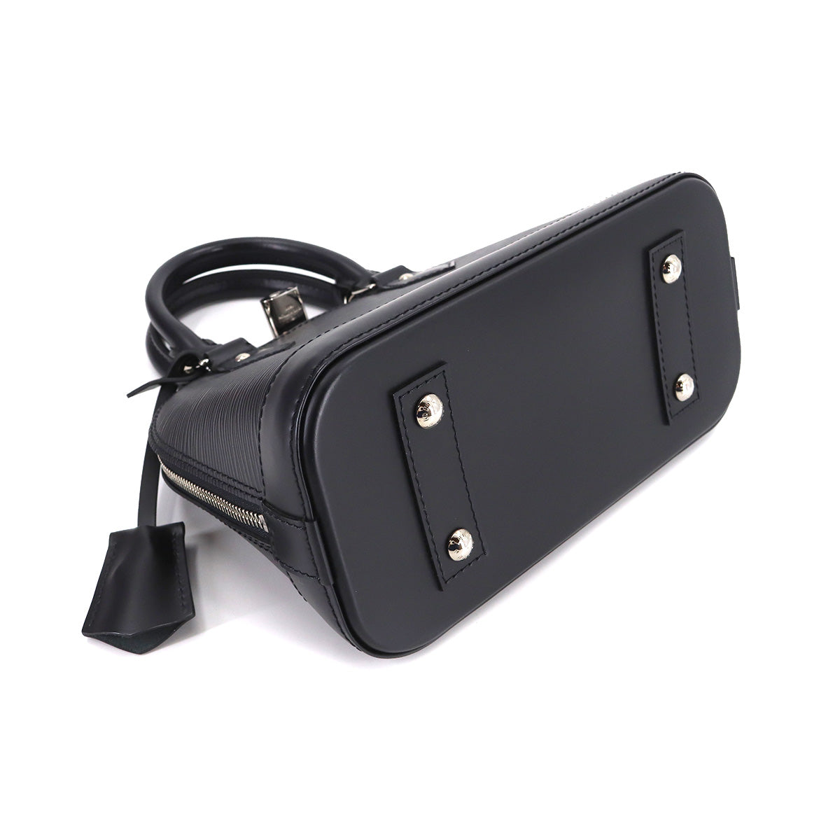 Louis Vuitton Epi Alma BB 2Way Shoulder Bag Leather Noir Black