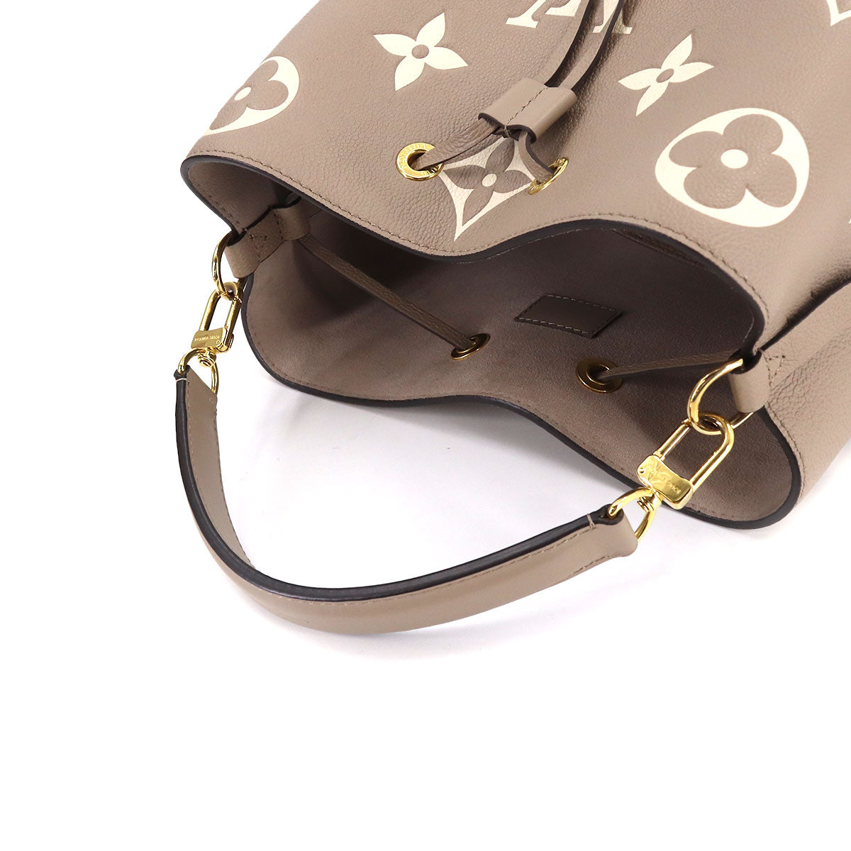 Louis Vuitton Bicolor Monogram Emplant Neonoe MM 2Way Shoulder Bag
