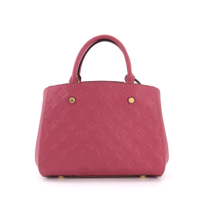 Louis Vuitton Monogram Emplant Montaigne BB 2way Shoulder Bag
