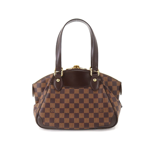Louis Vuitton Damier Verona PM Hand Bag Ebene Brown