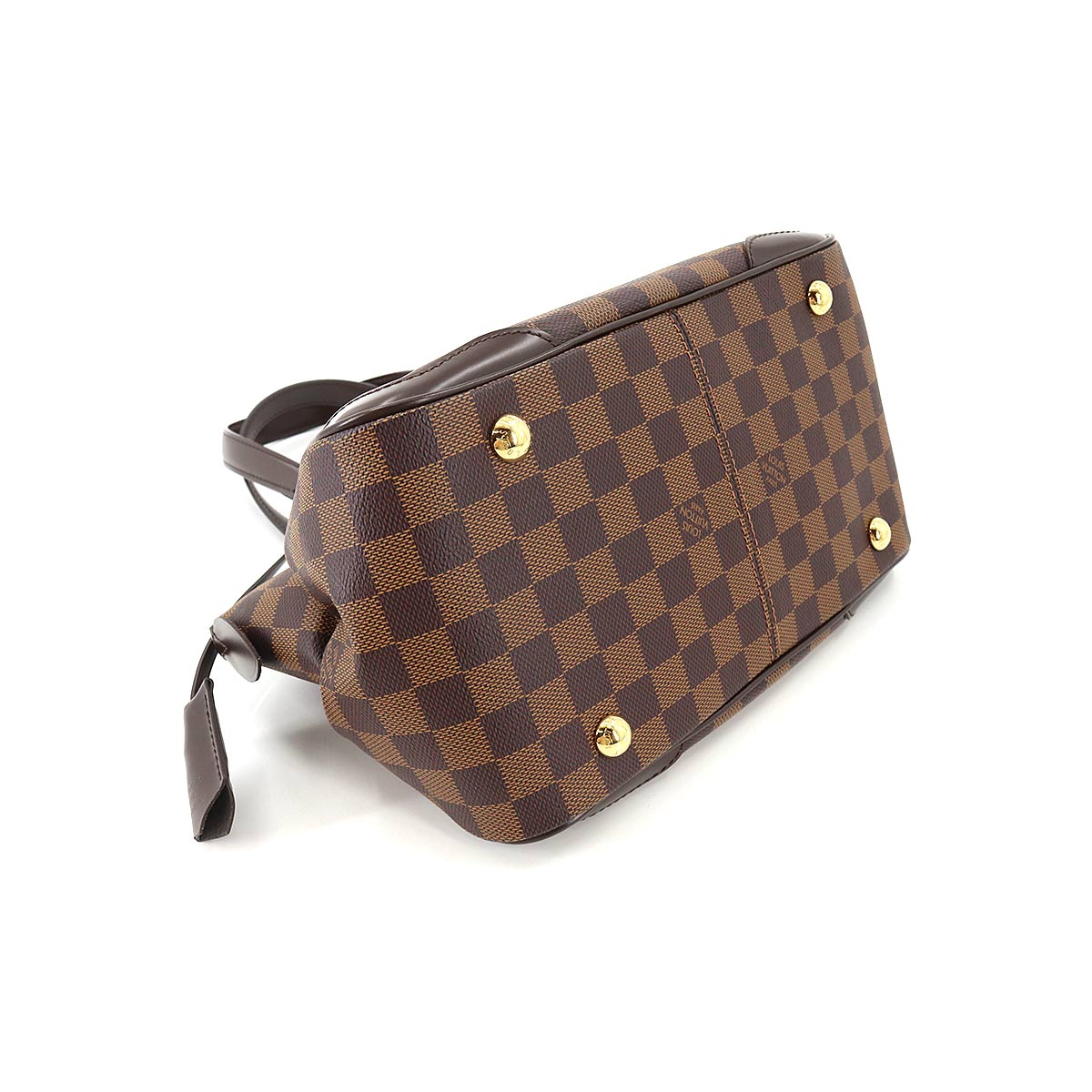 Louis Vuitton Damier Verona PM Hand Bag Ebene Brown