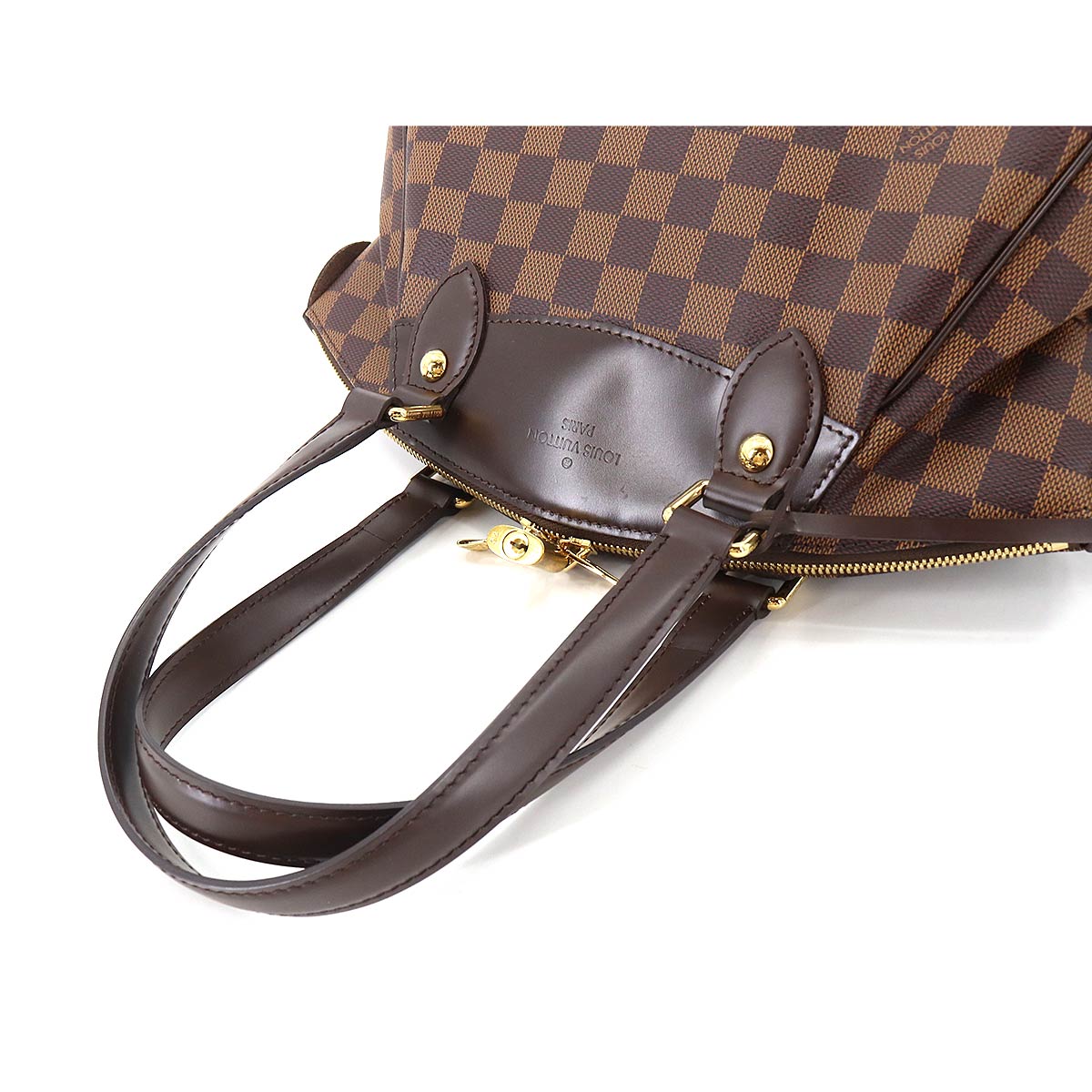 Louis Vuitton Damier Verona PM Hand Bag Ebene Brown