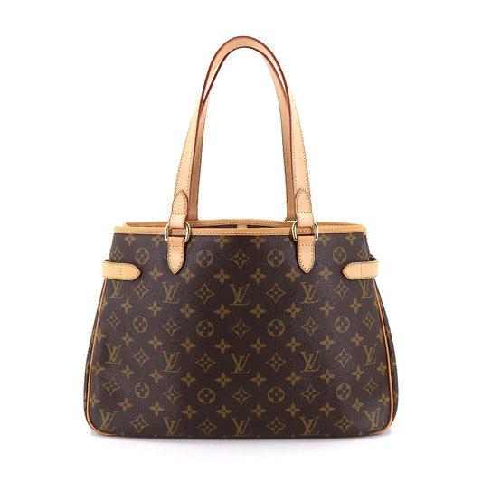 Louis Vuitton Monogram Batignolles Horizontal Tote Bag Brown
