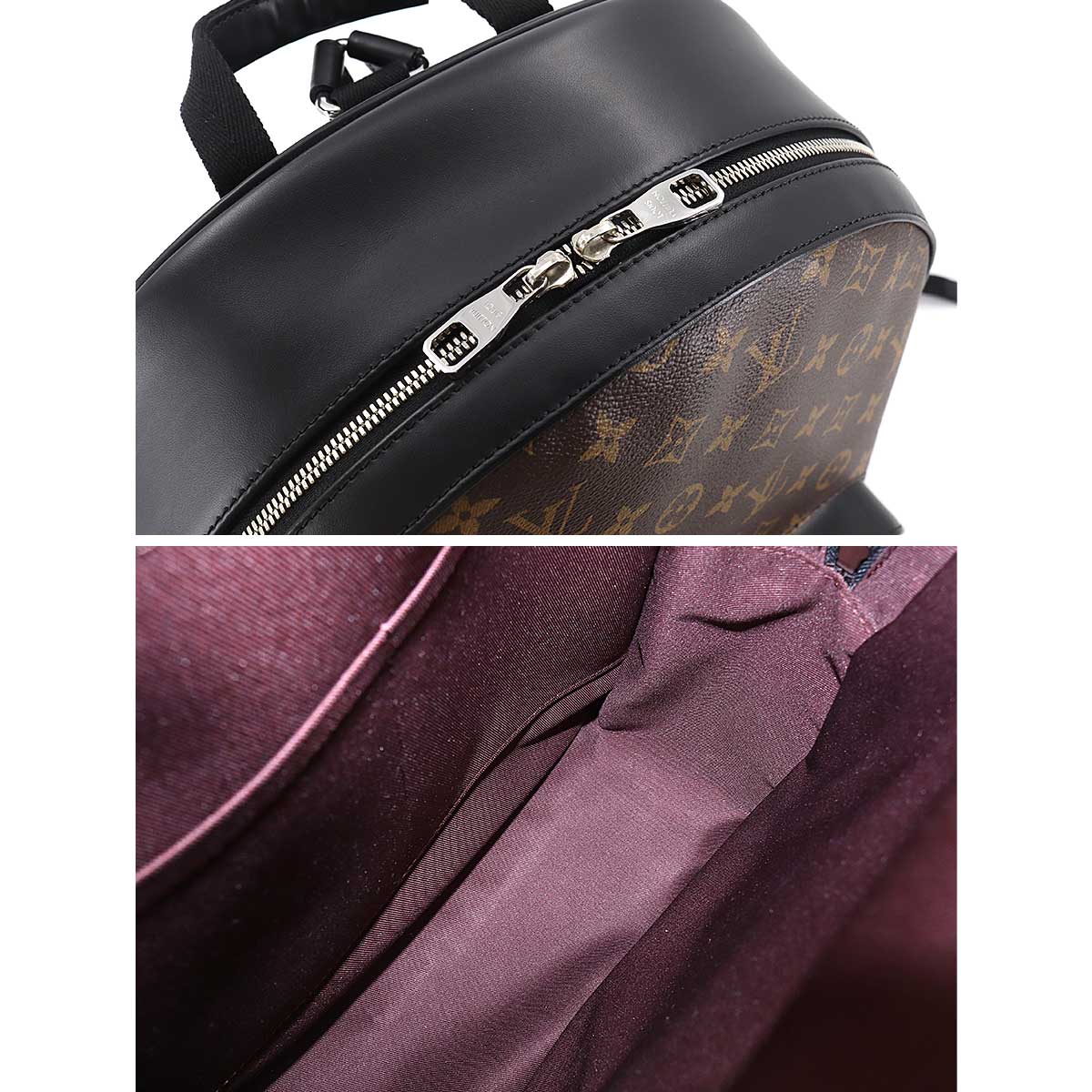 Louis Vuitton Monogram Macassar Josh NV Backpack Rucksack