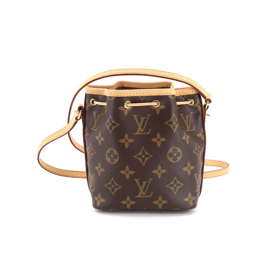Louis Vuitton Monogram Nano Noe Shoulder Bag Brown