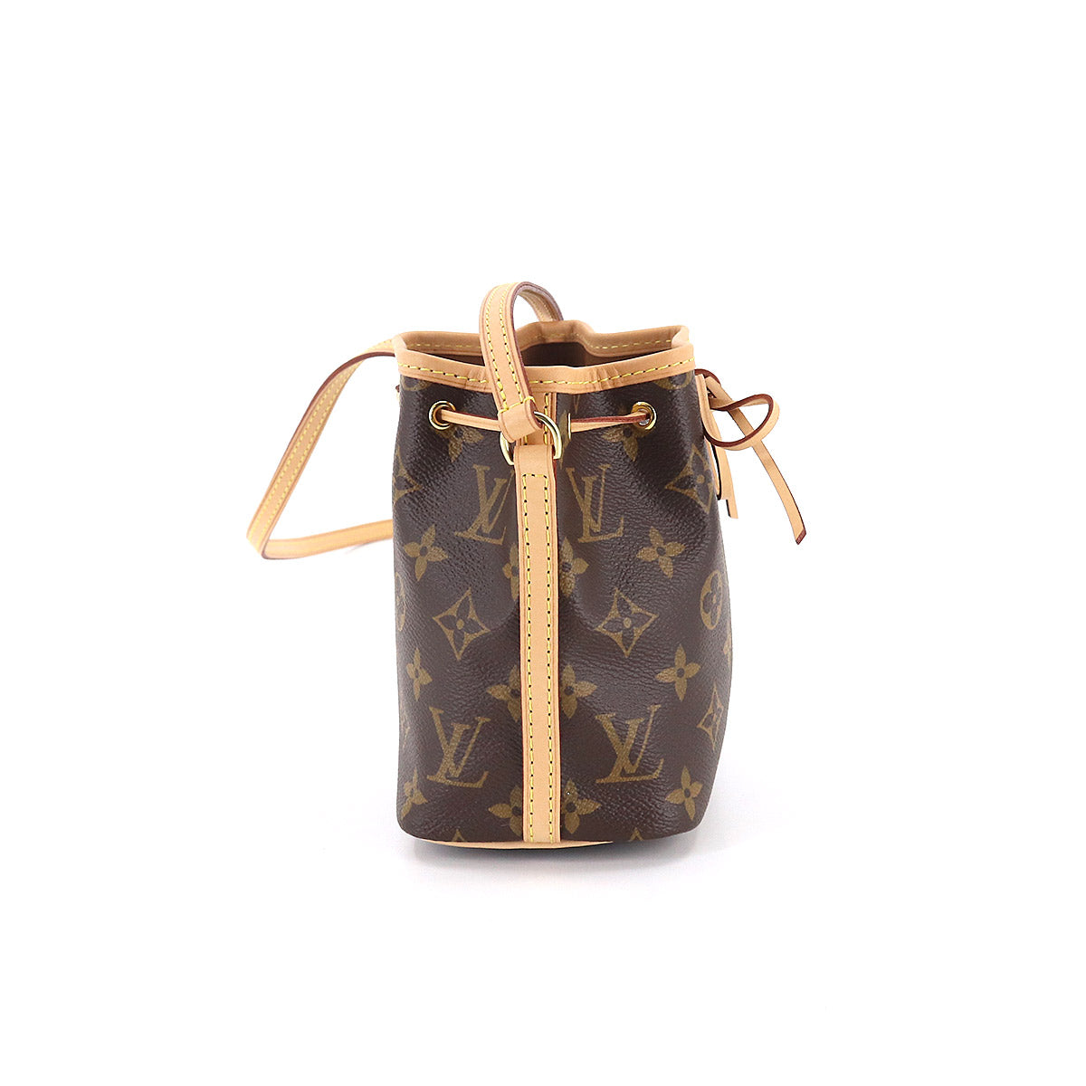 Louis Vuitton Monogram Nano Noe Shoulder Bag Brown