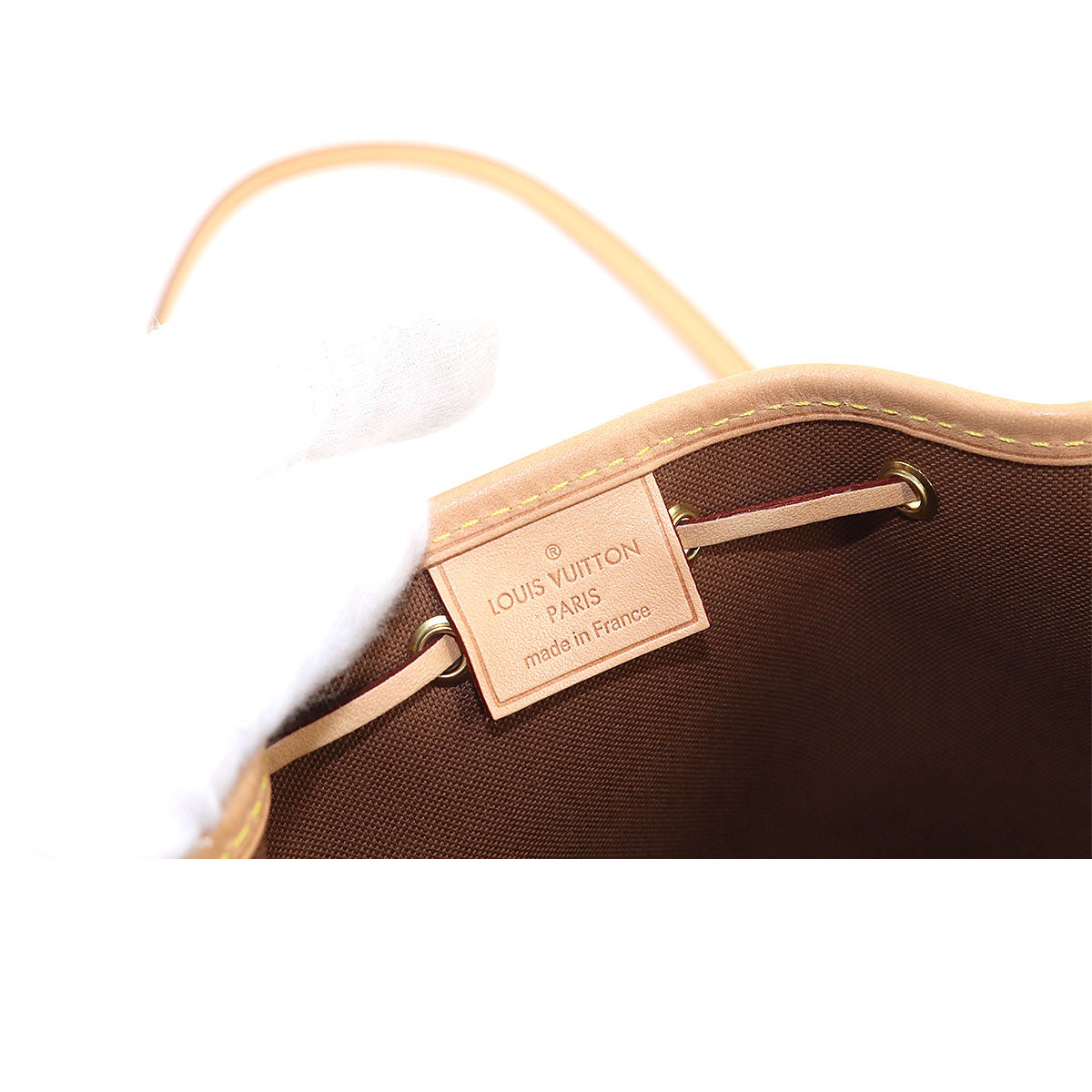 Louis Vuitton Monogram Nano Noe Shoulder Bag Brown