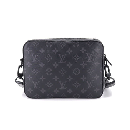 Louis Vuitton Monogram Eclipse Steamer Messenger Shoulder Bag