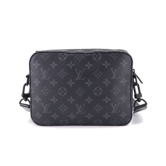 Louis Vuitton Monogram Eclipse Steamer Messenger Shoulder Bag