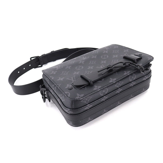 Louis Vuitton Monogram Eclipse Steamer Messenger Shoulder Bag