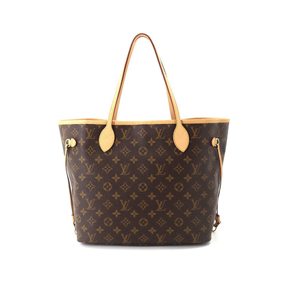 Louis Vuitton Monogram Neverfull MM Tote Bag Brown