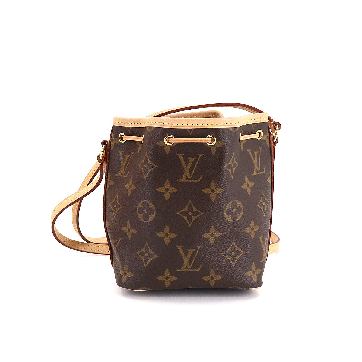 Louis Vuitton Monogram Nano Noe Shoulder Bag Brown