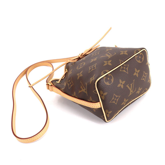 Louis Vuitton Monogram Nano Noe Shoulder Bag Brown
