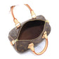 Louis Vuitton Monogram Speedy Bandouliere 25 2Way Shoulder Bag Brown