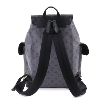 Louis Vuitton Monogram Eclipse Christopher MM Backpack Rucksack Black