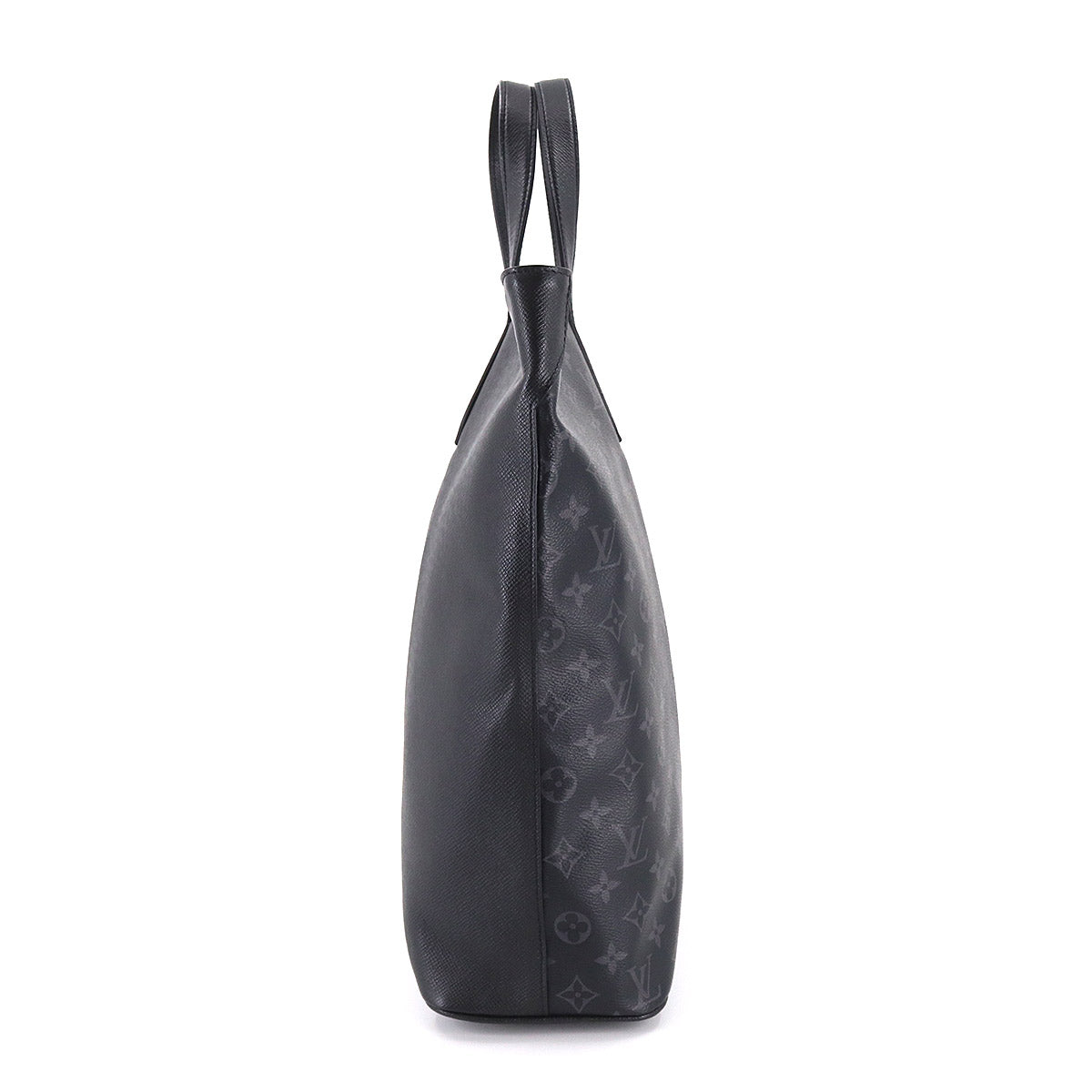 Louis Vuitton Taigarama City Tote 2Way Shoulder Bag Leather Noir