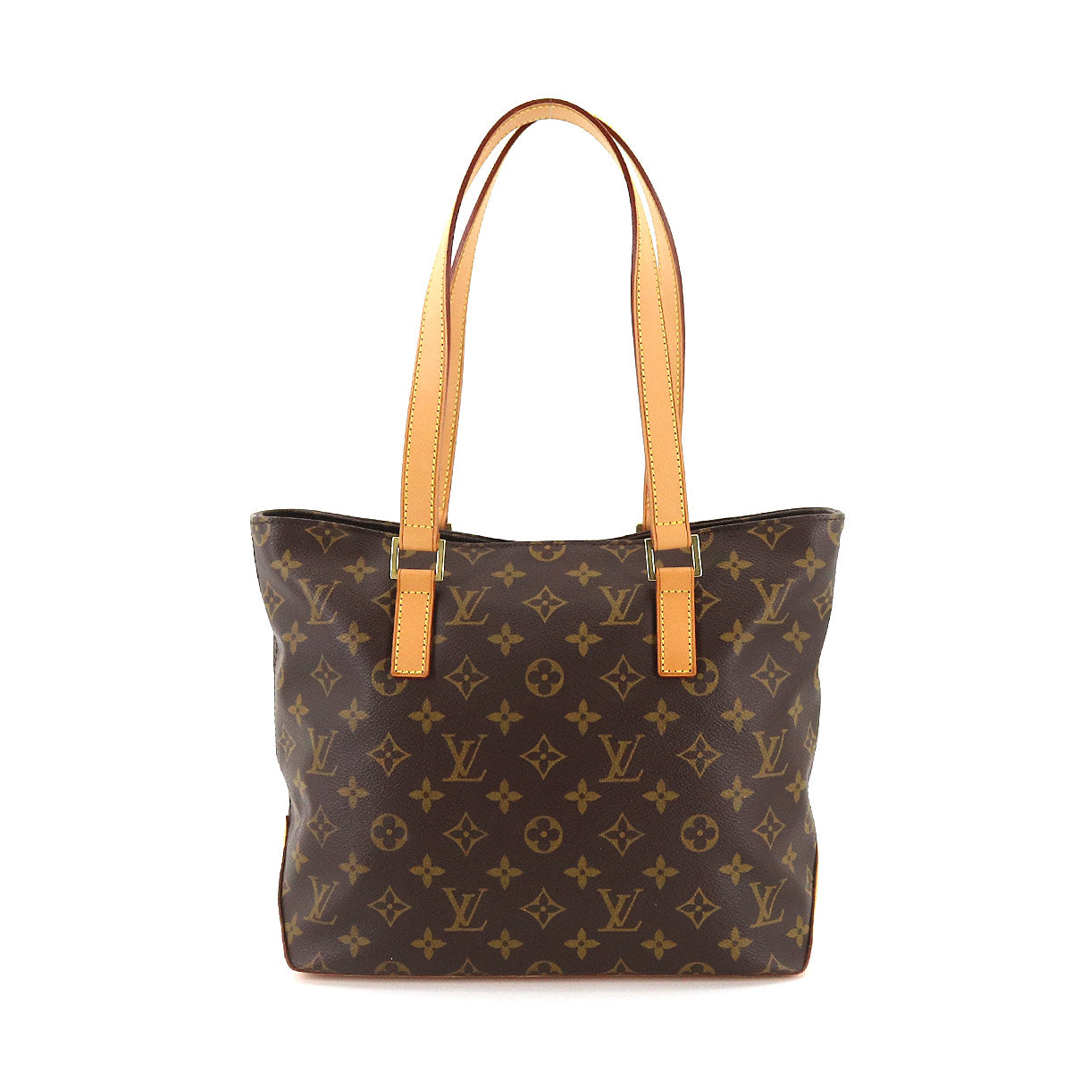 Louis Vuitton Monogram Cover Piano Tote Bag Brown